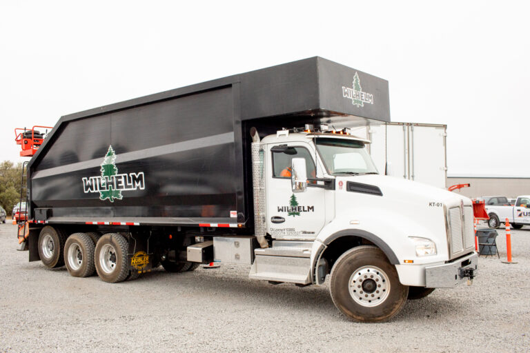 Wilhelm Traffic Control and Tree Services - Debris Removal - Trucks